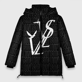 Женская зимняя куртка Oversize с принтом Репер - SODA LUV в городе Новоалтайск, верх — 100% полиэстер; подкладка — 100% полиэстер; утеплитель — 100% полиэстер | длина ниже бедра, силуэт Оверсайз. Есть воротник-стойка, отстегивающийся капюшон и ветрозащитная планка. 

Боковые карманы с листочкой на кнопках и внутренний карман на молнии | rap | rapper | soda luv | st. petersburg | vladislav terentyuk | владислав терентюк | репер | рэп | рэп исполнитель | санкт петербург