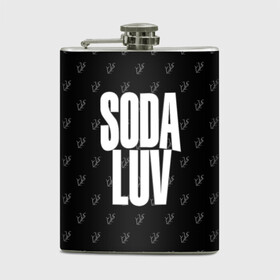 Фляга с принтом Репер - SODA LUV в городе Новоалтайск, металлический корпус | емкость 0,22 л, размер 125 х 94 мм. Виниловая наклейка запечатывается полностью | Тематика изображения на принте: rap | rapper | soda luv | st. petersburg | vladislav terentyuk | владислав терентюк | репер | рэп | рэп исполнитель | санкт петербург