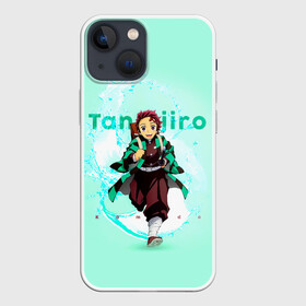 Чехол для iPhone 13 mini с принтом Tanjiro Kamado Kimetsu no Yaiba в городе Новоалтайск,  |  | Тематика изображения на принте: demon slayer | kamado | kimetsu no yaiba | nezuko | tanjiro | аниме | гию томиока | зеницу агацума | иноске хашибира | камадо | клинок | корзинная девочка | манга | музан кибуцуджи | незуко | рассекающий демонов | танджиро