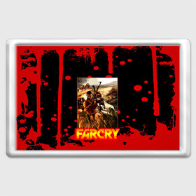 Магнит 45*70 с принтом FARCRY | ФАРКРАЙ GAME в городе Новоалтайск, Пластик | Размер: 78*52 мм; Размер печати: 70*45 | Тематика изображения на принте: far cry | far cry 5 | far cry new dawn | far cry primal | farcry | fc 5 | fc5 | game | new dawn | primal | игры | постапокалипсис | фар край | фар край 5