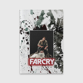Обложка для паспорта матовая кожа с принтом FARCRY WOLF в городе Новоалтайск, натуральная матовая кожа | размер 19,3 х 13,7 см; прозрачные пластиковые крепления | Тематика изображения на принте: far cry | far cry 5 | far cry new dawn | far cry primal | farcry | fc 5 | fc5 | game | new dawn | primal | игры | постапокалипсис | фар край | фар край 5