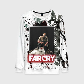 Женский свитшот 3D с принтом FARCRY WOLF в городе Новоалтайск, 100% полиэстер с мягким внутренним слоем | круглый вырез горловины, мягкая резинка на манжетах и поясе, свободная посадка по фигуре | far cry | far cry 5 | far cry new dawn | far cry primal | farcry | fc 5 | fc5 | game | new dawn | primal | игры | постапокалипсис | фар край | фар край 5