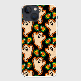 Чехол для iPhone 13 mini с принтом Привидения | Колпаки в городе Новоалтайск,  |  | 19 | 2019 | boo | ghost | halloween | бу | ведьма | зло | картинка | нечисть | приведение | призрак | прикольная | тыква | тьма | ужас | хелловин | хеллоувин | хэллоуин