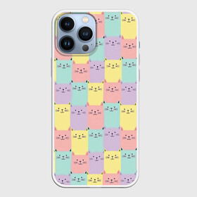 Чехол для iPhone 13 Pro Max с принтом Котейки в городе Новоалтайск,  |  | Тематика изображения на принте: cat | cats | kitten | глаза | глазки | единорог | енот | кот | котёнок | котик | котики | котэ | котята | кошак | кошка | кошки | красивая | лев | милая | прикольная | светлая | темная | тигр | черная