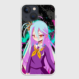 Чехол для iPhone 13 mini с принтом Малышка Широ в городе Новоалтайск,  |  | anime | no game no life | аниме | анимэ | без игры жизни нет | пустые | сиро | сора | тэта | широ