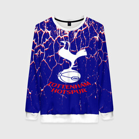 Женский свитшот 3D с принтом tottenham. в городе Новоалтайск, 100% полиэстер с мягким внутренним слоем | круглый вырез горловины, мягкая резинка на манжетах и поясе, свободная посадка по фигуре | doelpunten | gareth bale | goals | harry kane | jose mourinho | kane | premier league | spurs | tottenham | tottenham hotspur | ziggo | ziggo sport | спорт | футбол