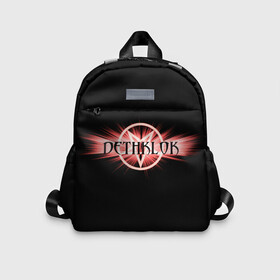 Детский рюкзак 3D с принтом Dethklok в городе Новоалтайск, 100% полиэстер | лямки с регулируемой длиной, сверху петелька, чтобы рюкзак можно было повесить на вешалку. Основное отделение закрывается на молнию, как и внешний карман. Внутри дополнительный карман. По бокам два дополнительных кармашка | dethklok | metalocalypse | апокалипсис | вильям мердерфэйс | металл | металлапокалипсис | мульт | мультфильм | пиклз | рок группа | сквизгаард эксплоужен | токи вортуз