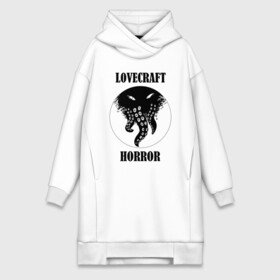 Платье-худи хлопок с принтом Lovecraft Horror в городе Новоалтайск,  |  | horror | lovecraft | lovecraft horror | ктулху | лавкрафт