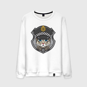 Мужской свитшот хлопок с принтом CAT POLICE КОШАЧЬЯ ПОЛИЦИЯ (Z) в городе Новоалтайск, 100% хлопок |  | 102 | 112 | cat | cats | constabulary | cop | law | meow | police | policeman | жандарм | интерпол | коп | копы | кот | котик | котики | коты | кошка | кошки | красивая кошка | мент | мяу