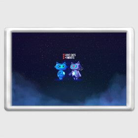 Магнит 45*70 с принтом Love, Death and Robots | Любовь, Смерть и Роботы (Z) в городе Новоалтайск, Пластик | Размер: 78*52 мм; Размер печати: 70*45 | cats | death | love | love death robots | netflix | robots | vedeathrobots | xbot 4000 | любовь | нетфликс | роботы | сериал | сериалы