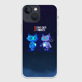Чехол для iPhone 13 mini с принтом Love, Death and Robots | Любовь, Смерть и Роботы (Z) в городе Новоалтайск,  |  | cats | death | love | love death robots | netflix | robots | vedeathrobots | xbot 4000 | любовь | нетфликс | роботы | сериал | сериалы