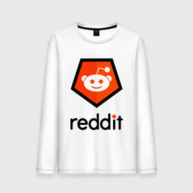Мужской лонгслив хлопок с принтом REDDIT / РЕДДИТ / ЛОГОТИП в городе Новоалтайск, 100% хлопок |  | Тематика изображения на принте: forum | logo | memeeconomy | memes | reddit | the button | лого | логотип | мемы | подписчики | реддит | редит | сабреддит. | социальная сеть | тайный санта | форум