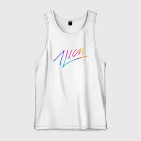 Мужская майка хлопок с принтом AVICII | АВТОГРАФ | RAINBOW в городе Новоалтайск, 100% хлопок |  | Тематика изображения на принте: avicii | beatport | club | dj | edm | electro | eq | house | levels | music | production | radio | techno | top | trance | ависи | авичи | дискотека | звезда | клуб | музыка | музыкант | продюссер | радио | фестиваль | швеция | эквалайзер
