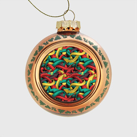 Стеклянный ёлочный шар с принтом Граффити стрелки в городе Новоалтайск, Стекло | Диаметр: 80 мм | graffiti | hip hop | rap | street | style | urban | граффити | стрелки | улица | урбан | хип хоп