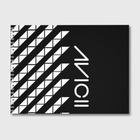 Альбом для рисования с принтом AVICII ГЕОМЕТРИЯ в городе Новоалтайск, 100% бумага
 | матовая бумага, плотность 200 мг. | Тематика изображения на принте: avicii | beatport | club | dj | edm | electro | eq | house | levels | music | production | radio | techno | top | trance | ависи | авичи | дискотека | звезда | клуб | музыка | музыкант | продюссер | радио | фестиваль | швеция | эквалайзер