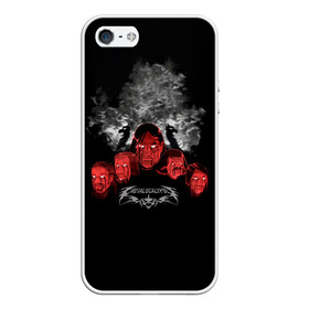 Чехол для iPhone 5/5S матовый с принтом Metalocalypse в городе Новоалтайск, Силикон | Область печати: задняя сторона чехла, без боковых панелей | dethklok | metalocalypse | апокалипсис | вильям мердерфэйс | металл | металлапокалипсис | мульт | мультфильм | пиклз | рок группа | сквизгаард эксплоужен | токи вортуз
