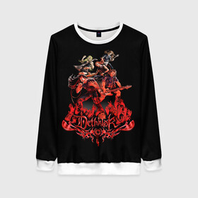 Женский свитшот 3D с принтом Dethklok concert в городе Новоалтайск, 100% полиэстер с мягким внутренним слоем | круглый вырез горловины, мягкая резинка на манжетах и поясе, свободная посадка по фигуре | dethklok | metalocalypse | апокалипсис | вильям мердерфэйс | металл | металлапокалипсис | мульт | мультфильм | пиклз | рок группа | сквизгаард эксплоужен | токи вортуз