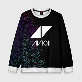 Детский свитшот 3D с принтом AVICII | RAINBOW STYLE в городе Новоалтайск, 100% полиэстер | свободная посадка, прямой крой, мягкая тканевая резинка на рукавах и понизу свитшота | avicii | beatport | club | dj | edm | electro | eq | house | levels | music | production | radio | techno | top | trance | ависи | авичи | дискотека | звезда | клуб | музыка | музыкант | продюссер | радио | фестиваль | швеция | эквалайзер