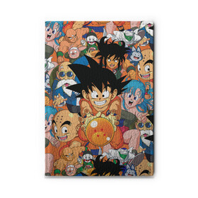 Обложка для автодокументов с принтом Dragon Ball (главные герои) в городе Новоалтайск, натуральная кожа |  размер 19,9*13 см; внутри 4 больших “конверта” для документов и один маленький отдел — туда идеально встанут права | anime | dragon ball | dragon ball z | goku | аниме | драконий жемчуг | жемчуг дракона | манга | сайян | сон гоку