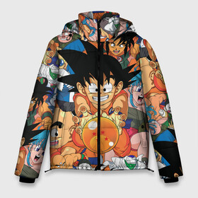 Мужская зимняя куртка 3D с принтом Dragon Ball (главные герои) в городе Новоалтайск, верх — 100% полиэстер; подкладка — 100% полиэстер; утеплитель — 100% полиэстер | длина ниже бедра, свободный силуэт Оверсайз. Есть воротник-стойка, отстегивающийся капюшон и ветрозащитная планка. 

Боковые карманы с листочкой на кнопках и внутренний карман на молнии. | anime | dragon ball | dragon ball z | goku | аниме | драконий жемчуг | жемчуг дракона | манга | сайян | сон гоку