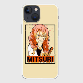 Чехол для iPhone 13 mini с принтом Mitsuri Kanroji | Kimetsu no Yaiba в городе Новоалтайск,  |  | Тематика изображения на принте: demon slayer | kamado | kimetsu no yaiba | nezuko | tanjiro | аниме | гию томиока | зеницу агацума | иноске хашибира | камадо | клинок | корзинная девочка | манга | музан кибуцуджи | незуко | рассекающий демонов | танджиро