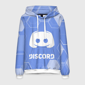 Мужская толстовка 3D с принтом DISCORD / ДИСКОРД / ПЛИТЫ в городе Новоалтайск, 100% полиэстер | двухслойный капюшон со шнурком для регулировки, мягкие манжеты на рукавах и по низу толстовки, спереди карман-кенгуру с мягким внутренним слоем. | discord | discord nitro | gamer | games | дискорд | дискорд бот | дискорд нитро | дискорд сервер | игры | логотип | плиты | соты | социальные сети | узор. | фон