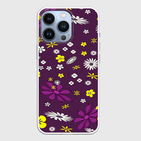 Чехол для iPhone 13 Pro с принтом Цвета цветов дизайн в городе Новоалтайск,  |  | colorful | colors | design | floral | flowers | дизайн | красочные | цвета | цветочный | цветы