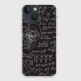 Чехол для iPhone 13 mini с принтом Алгебра и Геометрия в городе Новоалтайск,  |  | алгебра | геометрия | графики | сложный формулы | формулы