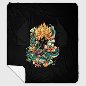 Плед с рукавами с принтом Dragon Ball. Retro Style в городе Новоалтайск, 100% полиэстер | Закругленные углы, все края обработаны. Ткань не мнется и не растягивается. Размер 170*145 | ball | birus | boo | broly | dragon | frieza | goku | majin | piccolo | saiyan | sayan | sell | sleep | super | trunks | vejeta | бирус | броли | буу | веджета | гоку | драконий | жемчуг | курилин | маджин | пикколо | сайян | саян | селл | сон | супер | т