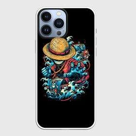 Чехол для iPhone 13 Pro Max с принтом One Piece. Retro Style в городе Новоалтайск,  |  | Тематика изображения на принте: d | one | piece | белоус | боа | брук | ван | гарп | гоинг | д | дозор | зоро | кид | ло | луффи | мерри | михоук | монки | нами | пис | робин | ророноа | сабо | санджи | санни | саузенд | соломенная | тич | трафальгар