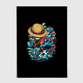 Постер с принтом One Piece. Retro Style в городе Новоалтайск, 100% бумага
 | бумага, плотность 150 мг. Матовая, но за счет высокого коэффициента гладкости имеет небольшой блеск и дает на свету блики, но в отличии от глянцевой бумаги не покрыта лаком | d | one | piece | белоус | боа | брук | ван | гарп | гоинг | д | дозор | зоро | кид | ло | луффи | мерри | михоук | монки | нами | пис | робин | ророноа | сабо | санджи | санни | саузенд | соломенная | тич | трафальгар