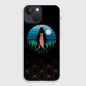 Чехол для iPhone 13 mini с принтом Незуко Камадо Kimetsu no Yaiba в городе Новоалтайск,  |  | Тематика изображения на принте: demon slayer | kamado | kimetsu no yaiba | nezuko | tanjiro | аниме | гию томиока | зеницу агацума | иноске хашибира | камадо | клинок | корзинная девочка | манга | музан кибуцуджи | незуко | рассекающий демонов | танджиро