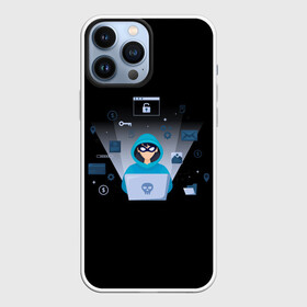 Чехол для iPhone 13 Pro Max с принтом ПРОГРАММИСТ | HACKER (Z) в городе Новоалтайск,  |  | Тематика изображения на принте: anonymus | cod | hack | hacker | it | program | texture | айти | аноним | анонимус | взлом | код | кодинг | программа | программист | текстура | хак | хакер