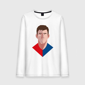 Мужской лонгслив хлопок с принтом Messi - Barcelona в городе Новоалтайск, 100% хлопок |  | argentina | barca | barcelona | football | lionel | messi | spain | sport | аргентина | барса | барселона | гол | золотой мяч | игрок | испания | камп ноу | лионель | месси | мяч | спорт | тренер | футбол | чемпион | чемпионат