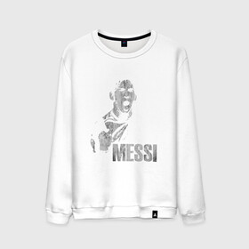 Мужской свитшот хлопок с принтом Messi Scream в городе Новоалтайск, 100% хлопок |  | argentina | barca | barcelona | football | lionel | messi | spain | sport | аргентина | барса | барселона | гол | золотой мяч | игрок | испания | камп ноу | лионель | месси | мяч | спорт | тренер | футбол | чемпион | чемпионат