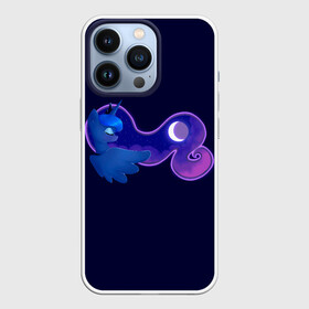 Чехол для iPhone 13 Pro с принтом Принцесса Луна в городе Новоалтайск,  |  | Тематика изображения на принте: my little pony | весёлая пинки пай | добрая флаттершайн | дружба это чудо | единорог | единороги | май литл пони | мульт | мультфильм | радуга дэш | селестия | спайк | сумеречная искорка | честная эплджек