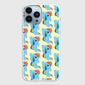 Чехол для iPhone 13 Pro Max с принтом Rainbow Dash в городе Новоалтайск,  |  | Тематика изображения на принте: my little pony | дружба это чудо | единорог | единороги | май литл пони | мульт | мультфильм | радуга дэш | селестия | спайк | сумеречная искорка