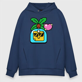 Мужское худи Oversize хлопок с принтом SPROUT (ICON) 2 в городе Новоалтайск, френч-терри — 70% хлопок, 30% полиэстер. Мягкий теплый начес внутри —100% хлопок | боковые карманы, эластичные манжеты и нижняя кромка, капюшон на магнитной кнопке | android | brawl | brawl stars | clash | game | stars | андроид | игра | мобильные игры