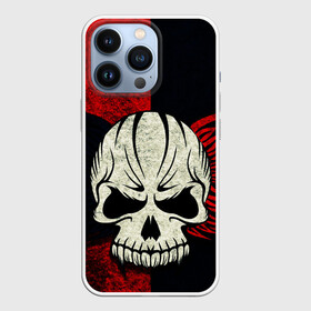 Чехол для iPhone 13 Pro с принтом Крылатый череп 3D в городе Новоалтайск,  |  | абстракция | илюстрация | искуство | кости | крылья | культура | минимализм | текстура | череп