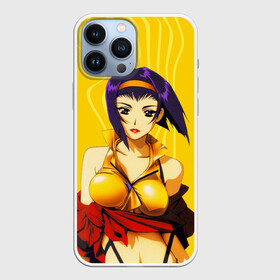 Чехол для iPhone 13 Pro Max с принтом Cowboy Bebop. Фэй Валентайн в городе Новоалтайск,  |  | Тематика изображения на принте: anime | cowboy bebop | feye | manga | spike spiegel | valentine | айн | аниме | бибоп | джет блэк | ковбой | ковбой бибоп | космический | космос | манга | ретро аниме | спайк шпигель | фэй валентайн