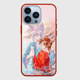 Чехол для iPhone 13 Pro с принтом Томоэ и Нанами в городе Новоалтайск,  |  | Тематика изображения на принте: akura | kamisama kiss | kitsune | mizuki | nanami | tomoe | yokai | акура | аниме | бог | боги | демон лис | демоны | ёкай | змея | йокай | кицуне | лис | мидзуки | мизуки | нанами | неко | очень приятно бог | томое | томоэ