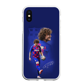 Чехол для iPhone XS Max матовый с принтом АНТУАН ГРИЗМАНН / БАРСЕЛОНА в городе Новоалтайск, Силикон | Область печати: задняя сторона чехла, без боковых панелей | Тематика изображения на принте: antoine griezmann | barcelona | football | sport | антуан гризманн | барселона | номер 7 | сборная франции | спорт. | футбол