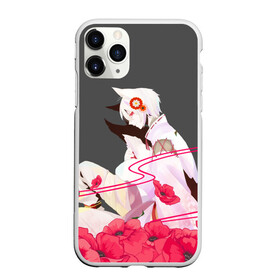 Чехол для iPhone 11 Pro Max матовый с принтом Flower Tomoe в городе Новоалтайск, Силикон |  | akura | kamisama kiss | kitsune | mizuki | nanami | tomoe | yokai | акура | аниме | бог | боги | демон лис | демоны | ёкай | змея | йокай | кицуне | лис | мидзуки | мизуки | нанами | неко | очень приятно бог | томое | томоэ