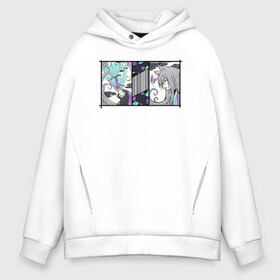 Мужское худи Oversize хлопок с принтом Etching Tomoe в городе Новоалтайск, френч-терри — 70% хлопок, 30% полиэстер. Мягкий теплый начес внутри —100% хлопок | боковые карманы, эластичные манжеты и нижняя кромка, капюшон на магнитной кнопке | akura | kamisama kiss | kitsune | mizuki | nanami | tomoe | yokai | акура | аниме | бог | боги | демон лис | демоны | ёкай | змея | йокай | кицуне | лис | мидзуки | мизуки | нанами | неко | очень приятно бог | томое | томоэ