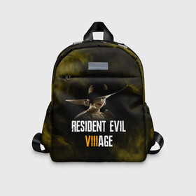 Детский рюкзак 3D с принтом RESIDENT EVIL VILLAGE | LADY DIMITRESCU (Z) в городе Новоалтайск, 100% полиэстер | лямки с регулируемой длиной, сверху петелька, чтобы рюкзак можно было повесить на вешалку. Основное отделение закрывается на молнию, как и внешний карман. Внутри дополнительный карман. По бокам два дополнительных кармашка | Тематика изображения на принте: horror | lady dimitrescu | resident evil | resident evil 8 | village | демитреска | деревня | димитреску | леди димитреска | обитель зла | резидент эвил | ресидент евил | хоррор
