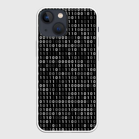Чехол для iPhone 13 mini с принтом ДВОИЧНЫЙ КОД | ПРОГРАММИСТ (Z) в городе Новоалтайск,  |  | anonymus | cms | cod | css | hack | hacker | html | it | java | php | program | texture | www | айти | аноним | анонимус | взлом | двоичный код | код | кодинг | программа | программист | текстура | хак | хакер