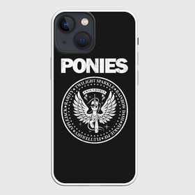 Чехол для iPhone 13 mini с принтом Pony x Ramones в городе Новоалтайск,  |  | my little pony | ramones | дружба это чудо | единорог | единороги | май литл пони | мульт | мультфильм | рамонс | рок