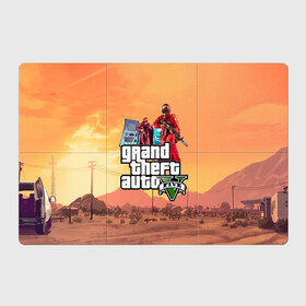 Магнитный плакат 3Х2 с принтом Грабители в масках GTA V в городе Новоалтайск, Полимерный материал с магнитным слоем | 6 деталей размером 9*9 см | Тематика изображения на принте: 4 | 5 | five | games | grand theft auto | gta | gta v | los santos | online | rockstar | san andreas | великое авто воровство | гта | гташка | игры | логотип | лос сантос | майкл | мафия | ограбление | онлайн | пеф | рокстар | самп | сан андреас 