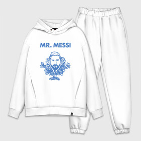 Мужской костюм хлопок OVERSIZE с принтом Мистер Месси в городе Новоалтайск,  |  | argentina | barca | barcelona | football | lionel | messi | spain | sport | аргентина | барса | барселона | гол | золотой мяч | игрок | испания | камп ноу | лионель | месси | мяч | спорт | тренер | футбол | чемпион | чемпионат
