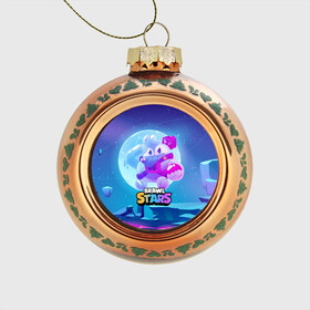 Стеклянный ёлочный шар с принтом Сквик Squeak Brawl Stars в городе Новоалтайск, Стекло | Диаметр: 80 мм | bele | belle | brawl | brawl stars | brawlstars | brawl_stars | squeak | белле | белль | бель | бравл | бравлстарс | писк | сквик